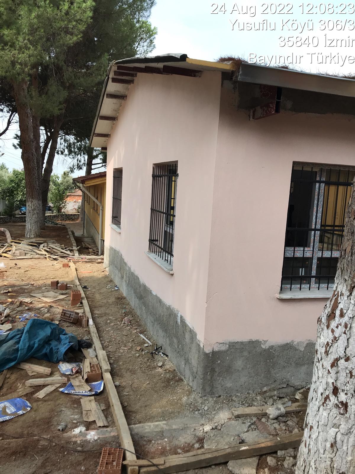 Bayındır Yusuflu Köyü İlkokulu Yemekhane Yapım İnşaatı 